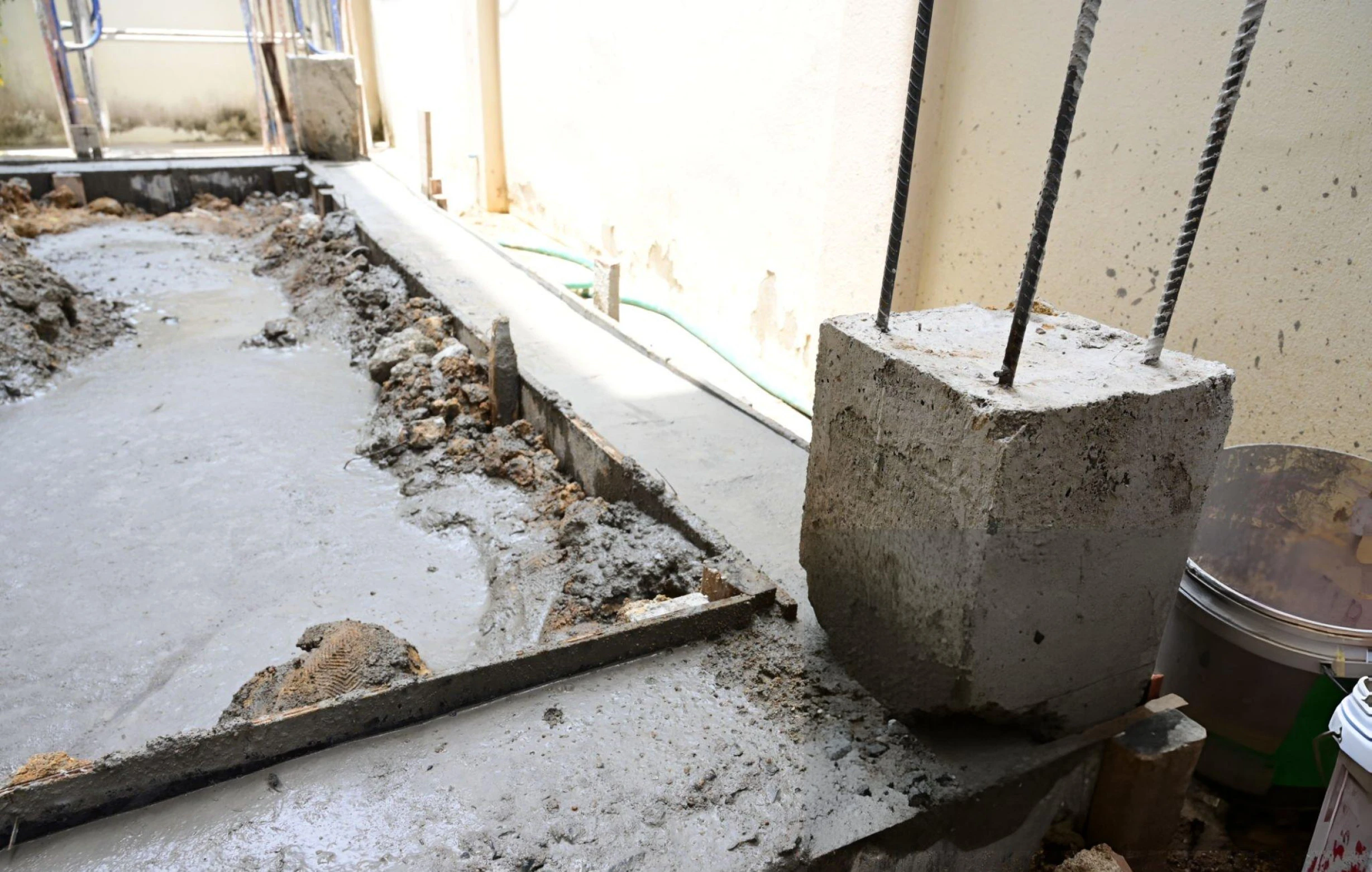 Concrete Slab Foundation Repair in Bartow