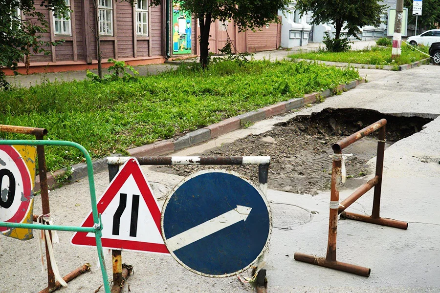 Sinkhole Remediation in Bartow