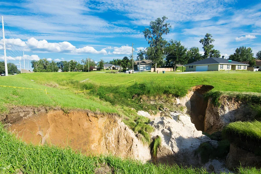 Sinkhole Remediation in Bartow